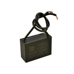 Kondensator rozruchowy 1,5uF/450V AGD prostokątny / CCB61 JY-201 1.5uF/450VAC / 33206