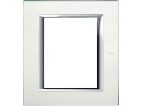 AXOLUTE Ramka 1 pojedyncza prostokątna 3+3 moduły lustrzane szkło HA4826VSA LEGRAND