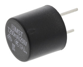 Bezpiecznik nieresetowalny 200mA 250V ac Schurter T Termoplastyczne rozstaw 5.08mm