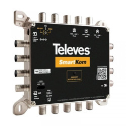 Inteligentny wzmacniacz SmartKom dCSS Automatyczne programowanie lub ręczne programowanie przez Bluetooth (ASuite) 531920