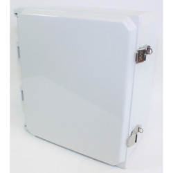 Hammond PCJ14126L IP66 Type 4X Polycarbonate Junction Box Hinged Lid Snap Latch