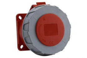 Gniazdo siłowe tablicowe proste 32A 5p /FE/ IP67