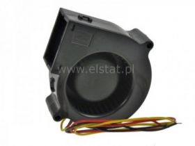 Dmuchawa wentylatorowa; 12V; ślizgowe: 75x75x30mm
