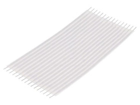 Złącze zwora elastyczna R.taśmy 2,54mm L 76,2mm proste 3-1437144-4