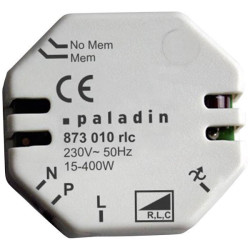 M&#xFC;ller 23136 Flush-Mount Dimmer White Universal for R L C Loads