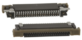 Złącze FPC 20-pinowe 0.5mm Montaż powierzchniowy Męski Amphenol Communications Solutions