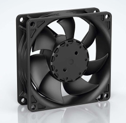 Wentylator osiowy 24 V DC DC 80 x 80 x 25mm 6.8W 117m³/h 50dB IP20