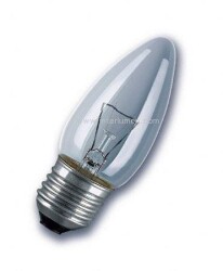 B35 25W klar E27/AL 230V Luna