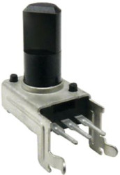 Enkoder mechaniczny obrotowy 24 imp/obr Płaski 6 mm Bourns THT