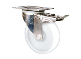 Koło samonastawne średnica kabla 150mm Płyta Guitel Hervieu 180kg wysokość całkowita 183mm