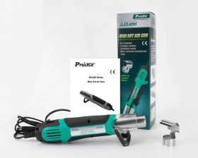 Mini opalarka 350/550oC 250/500W 150/300l/min SS-628F