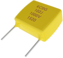Ceramic capacitor, 100 nF, 100 V (DC), ±20 %, radial, pitch 5.08 mm, Z5U, C330C104M1U5TA7303