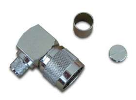 Złącze N/m zaciskane na MRC400, kątowe