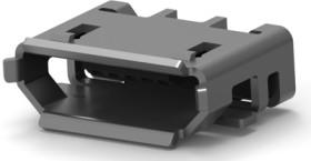 USB-Micro-B socket, 5 pole, USB 2.0, SMD, 1981568-1