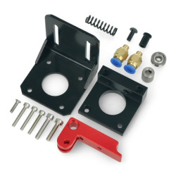 Metalowy ekstruder MK8 - prawy