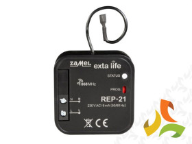Retransmiter systemu Exta Life dopuszkowy TYP: REP-21 ZAMEL