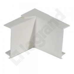 Kąt wewnętrzny/zewnętrzny regulowany 40x12,5 biały DLP 033315