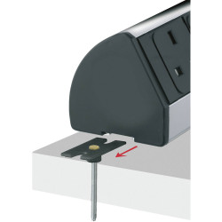 EVOline 159909038200 Desktop Fittings Set with Dock Carriers &amp; Screws