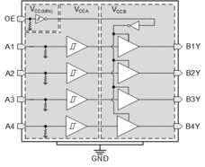 Four channel unidirectional level shifter | BQA | 14 | -40 to 125