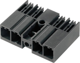 Weidmüller 2499730000 Obudowa złącza pin męskiego na PCB SV-SMT 7.62IT/03/90MF3 2.6SN BK BX, piny: 3, 41 A, 50 szt.