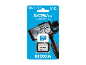 Karta pamięci microSD 512 GB UHS-I U1 Kioxia z adapterem