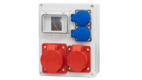 Rozdzielnica R-240 4M - Gniazda 2X32a 5P, 2X230v /4 Moduły/