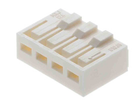 Obudowa złącza zagniatanego 4-pinowe -rzędowe raster: 2.5mm Molex Żeński 212415
