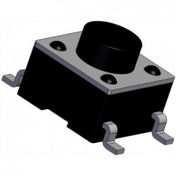 10x Micro switch przycisk mikroprzełącznik Tact 6x6mm 4.3mm SMD 4pin