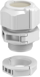 Cable gland, divisible, M25, 31/35 mm, IP67, light gray, 2024910