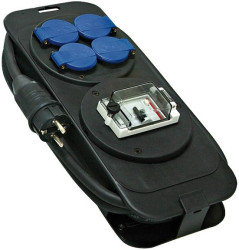 Bęben kablowy 5m 4 gniazda Szpula kablowa typ Typ E - gniazdo francuskie Typ E – francuski 230 V