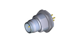 Złącze okrągłe ze złączem Złącze M12 Rodzaj A Męskie