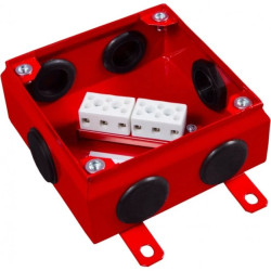 Puszka instalacyjna przelotowo-rozgałęźna 6 zaciskowa (1,5 do 16 mm²) PP-BXM typ 10