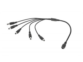 Kabel 1 x Gn.DC 2,1/5,5-5x wtyk DC 2,1/5,5 LX3322