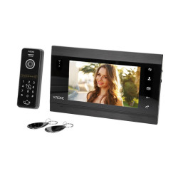 Zestaw VIDEODOMOF.VIFIS Wi-Fi HD, 7" pamięć, szyfrator TUYA