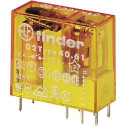 Finder 40.62.9.110.0000 Relay 110V DC 10A 2CO 1pc PCB mount