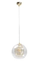Lampa wisząca nowoczesna 1xE27 GLAMOUR GOLD