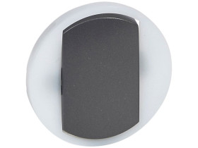 CELIANE Klawisz wyłącznika uniwersalnego 10AX z pierścieniem podświetlanym led grafitowy 065204 LEGRAND