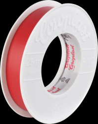 1817 VDE Electrical insulation tape, 25 m, 19 mm, red