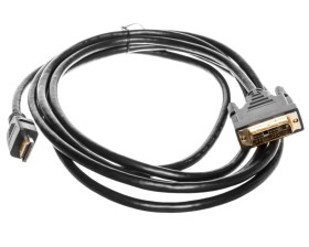 Kabel adapter HDMI Highspeed 1.3 Typ HDMI A/DVI-D(18+1), M/M czarny 3m AK-330300-030-S