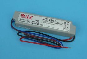 12V/3,00A/35W GPV-35-12 LED IP67 PLASTIC