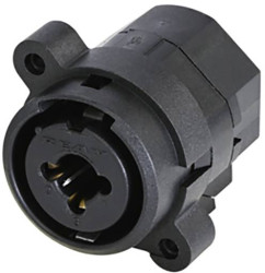 Rean AV RCJ6FI-V-0 Złącze męskie XLR gniazdo Ilość styków: 3 1 szt.