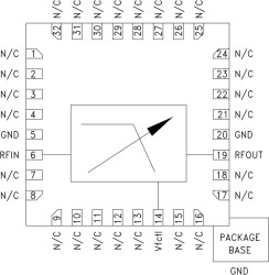 Filter - Tunable, Low Pass SMT, 4.5 - 7.6 GHz