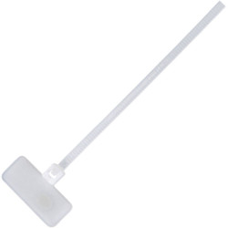 HellermannTyton 111-81821 IT18R-N66-NA-C0 Marker Tie Clear 25mmx100mm