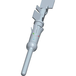 TE Connectivity CPC 1-66361-4 Bullet Connector Single Contact 1 Pin