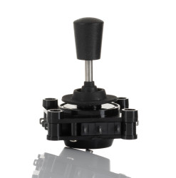 Przełącznik typu joystick 2-osiowy Sprężyna powrotna RS PRO IP65 Szybkozłącze Pokrętło