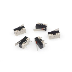 MS-1A-13.5 Przełącznik krańcowy 1A 125V SPDT 12x6x6mm - 5szt.