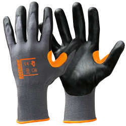 Rękawice do prac ogólnych rozmiar: 7 materiał: Elastan, poliamid zastosowanie: Abrasion Resistant, Extra Grip, Heat