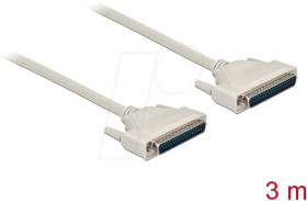 86880 Serial cable, D-Sub 37, plug/plug, 3 m
