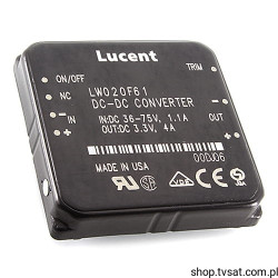 LW020F61 DC-DC 72V to 3.3V 4A THT LUCENT
