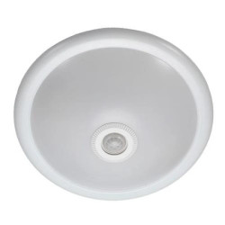 Lampa oprawa plafon z czujnikiem ruchu PIR 2 x E27 CORIDO sufitowa LUX05411